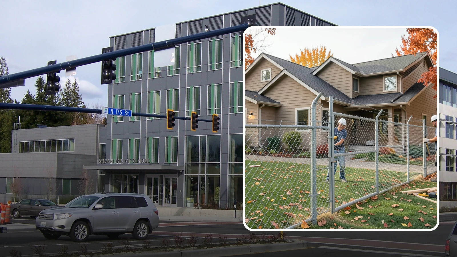 Chain Link Fence Installation in Shoreline, King County, WA - A durable, cost-effective chain link fence that secures yards, pets, and property with minimal upkeep.