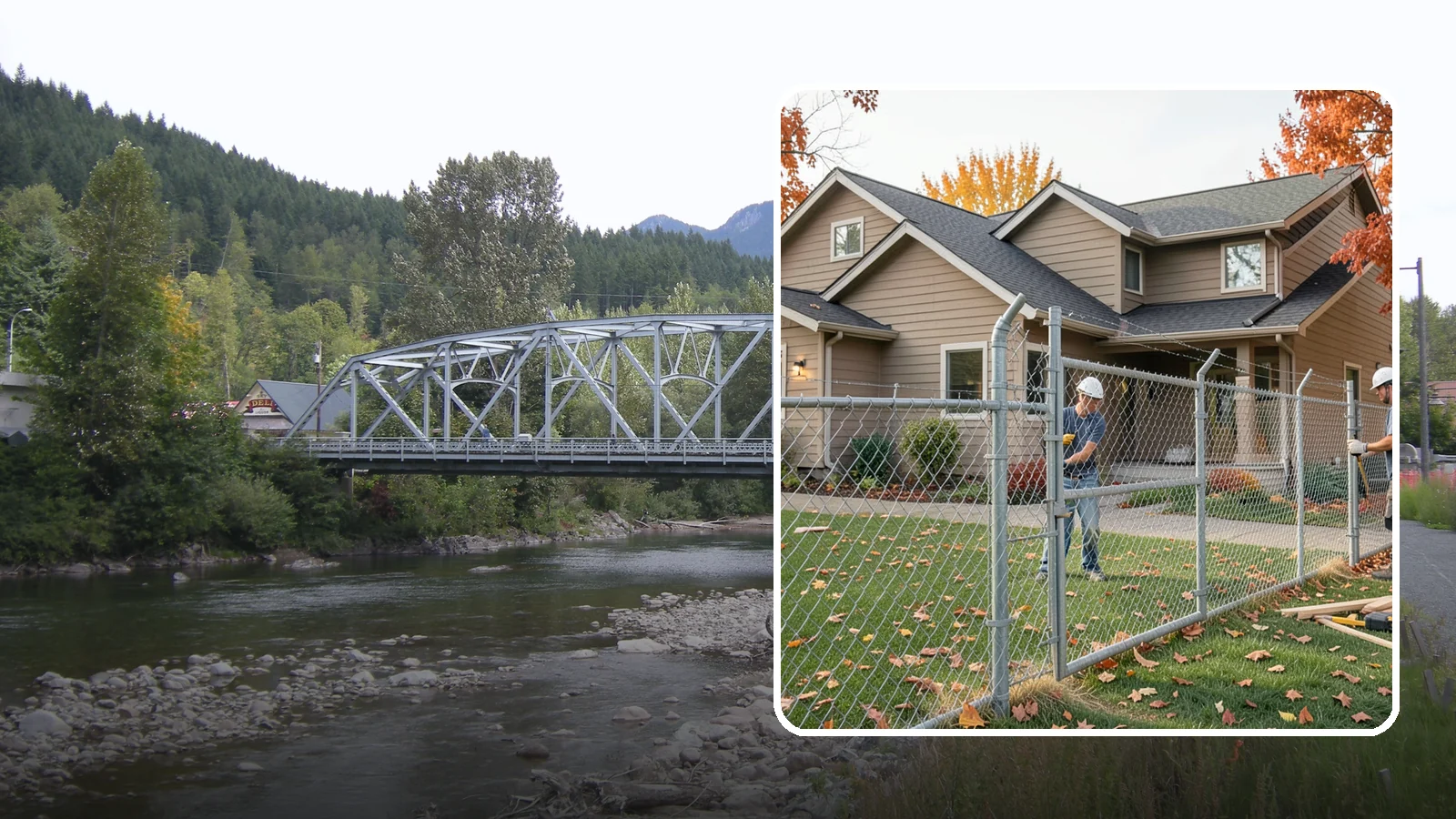 Chain Link Fence Installation in Skykomish, King County, WA - A durable, cost-effective chain link fence that secures yards, pets, and property with minimal upkeep.