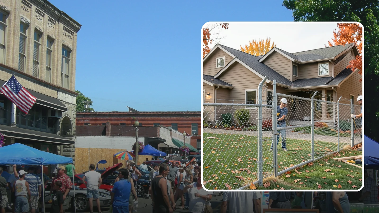 Chain Link Fence Installation in Snohomish, Snohomish County, WA - A durable, cost-effective chain link fence that secures yards, pets, and property with minimal upkeep.