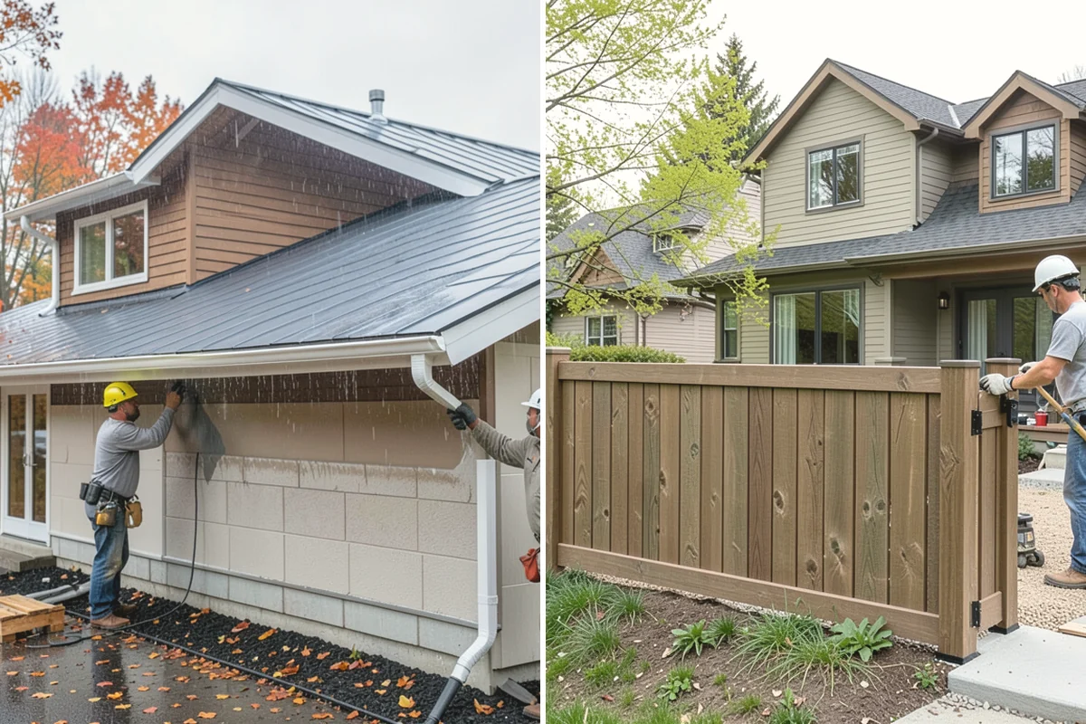 Chain Link Fence Installation in Tukwila, King County, WA - Set the layout and confirm boundaries