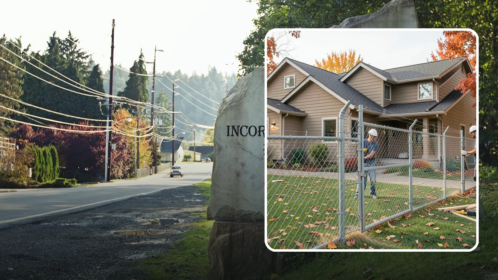 Chain Link Fence Installation in Wilkeson, Pierce County, WA - A durable, cost-effective chain link fence that secures yards, pets, and property with minimal upkeep.