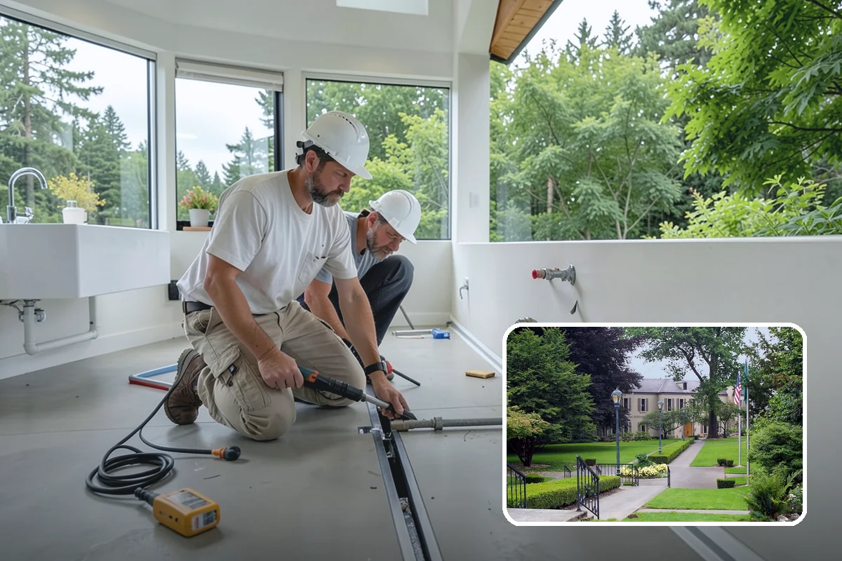Chain Link Fence Installation in Woodinville, King County, WA - Economical and quick to install