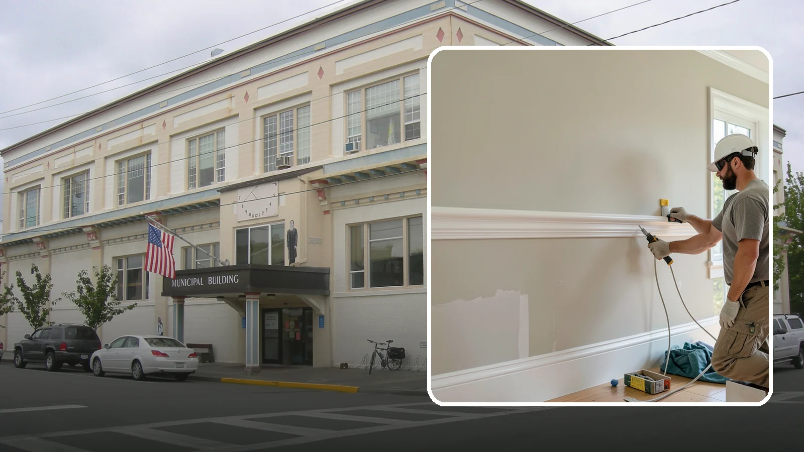 Chair Rail Installation in Anacortes, Skagit County, WA - Classic chair rail installation that adds a refined horizontal accent and protects walls at chair height.