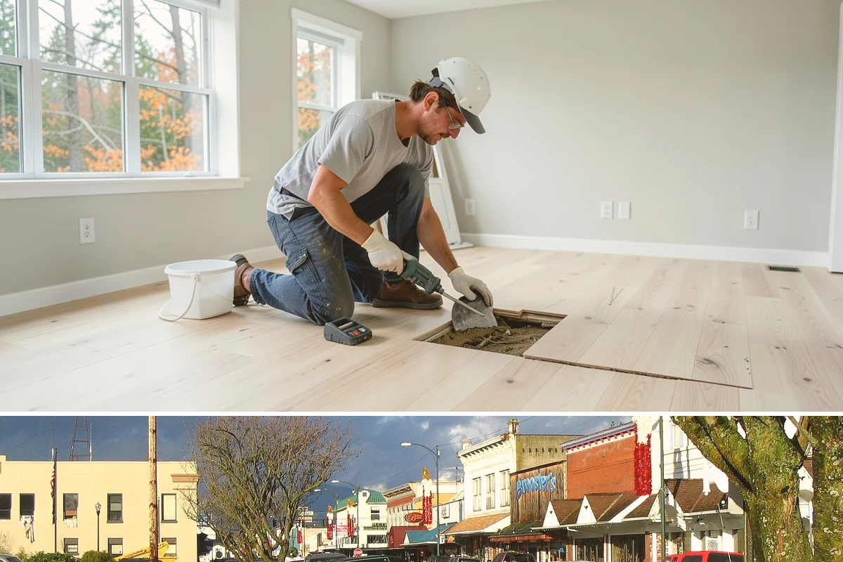 Chair Rail Installation in Arlington, Snohomish County, WA - Chair rail is an indoor accent that installs comfortably in any weather, ideal for brightening rooms during the gray PNW winter.