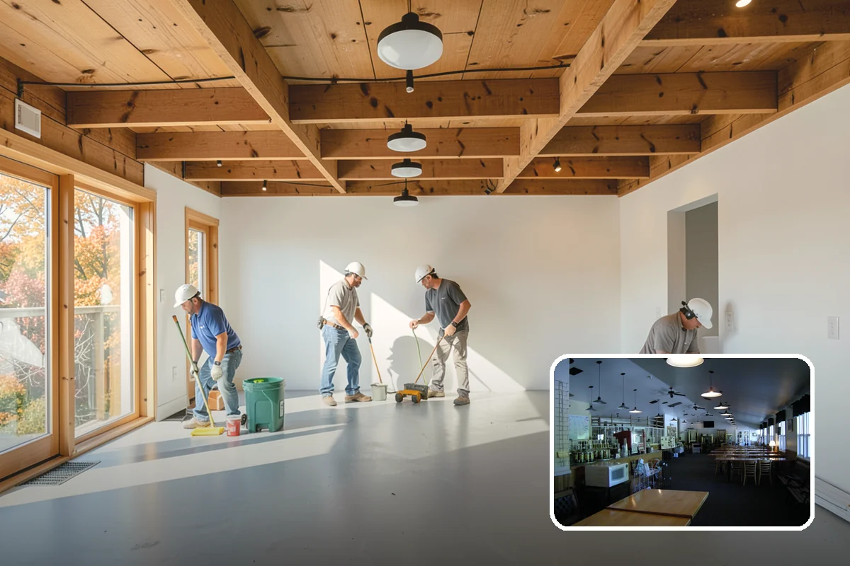 Chair Rail Installation in Black Diamond, King County, WA - Level, continuous lines around the full room