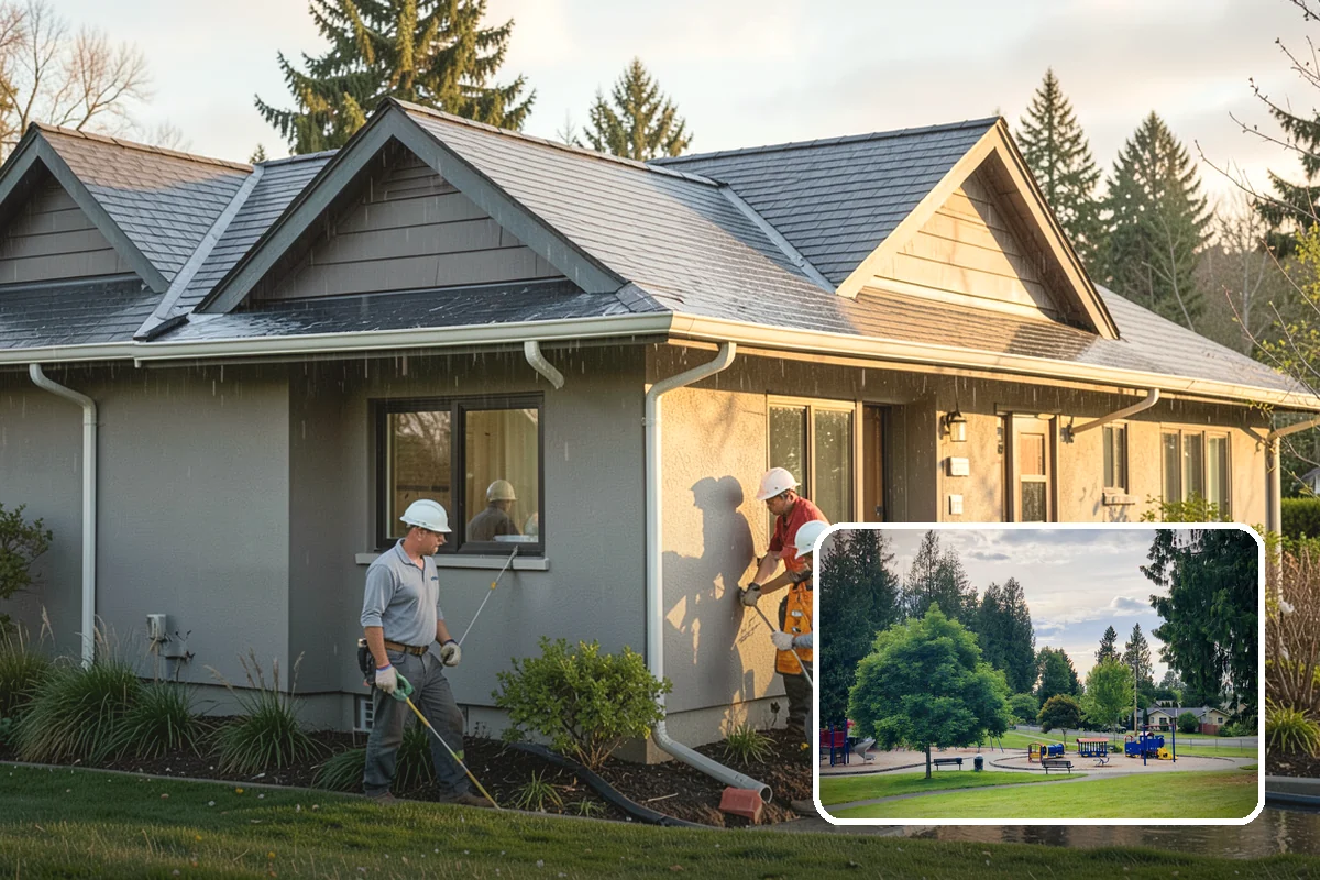 Chair Rail Installation in Bonney Lake, Pierce County, WA - Level, continuous lines around the full room
