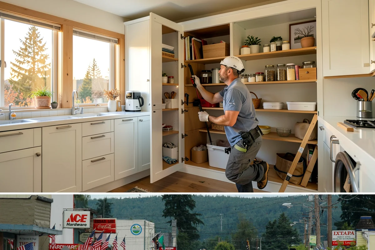 Chair Rail Installation in Carnation, King County, WA - Chair rail is an indoor accent that installs comfortably in any weather, ideal for brightening rooms during the gray PNW winter.
