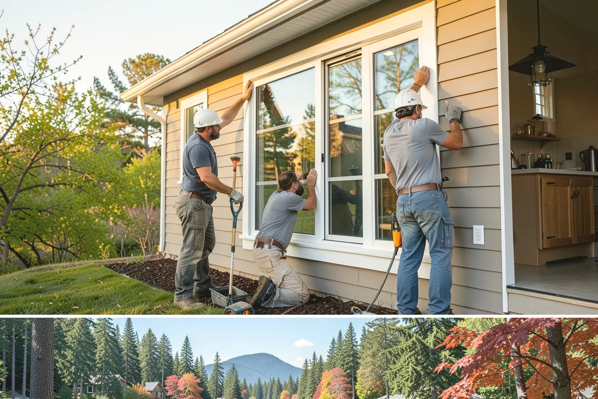 Chair Rail Installation in Covington, King County, WA - Chair rail is an indoor accent that installs comfortably in any weather, ideal for brightening rooms during the gray PNW winter.