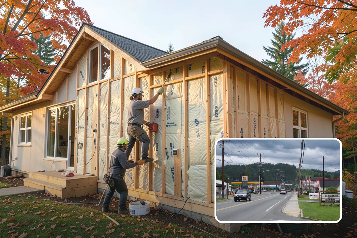 Chair Rail Installation in Granite Falls, Snohomish County, WA - Level, continuous lines around the full room