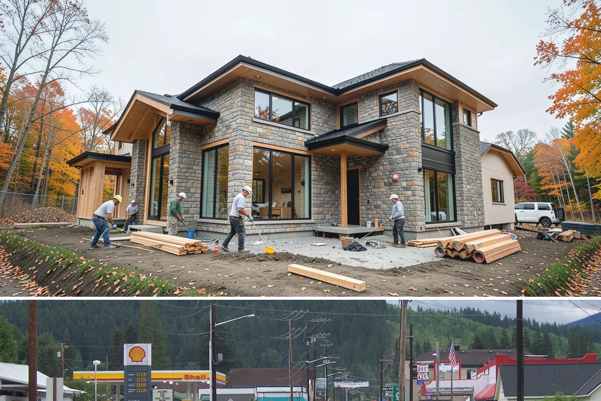 Chair Rail Installation in Granite Falls, Snohomish County, WA - Chair rail is an indoor accent that installs comfortably in any weather, ideal for brightening rooms during the gray PNW winter.