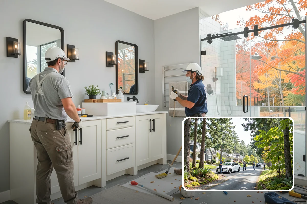 Chair Rail Installation in Normandy Park, King County, WA - Level, continuous lines around the full room