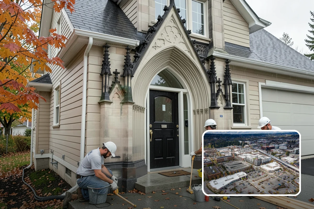 Chair Rail Installation in Redmond, King County, WA - Level, continuous lines around the full room