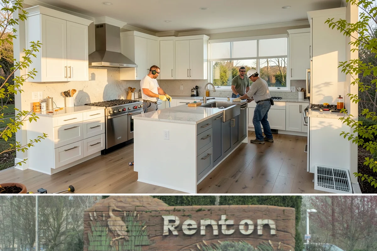 Chair Rail Installation in Renton, King County, WA - Chair rail is an indoor accent that installs comfortably in any weather, ideal for brightening rooms during the gray PNW winter.