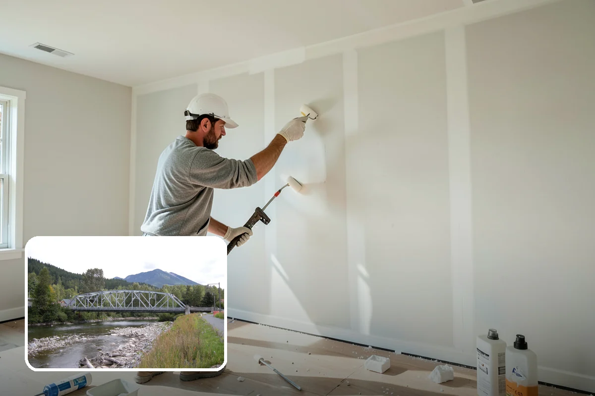 Chair Rail Installation in Skykomish, King County, WA - Level, continuous lines around the full room