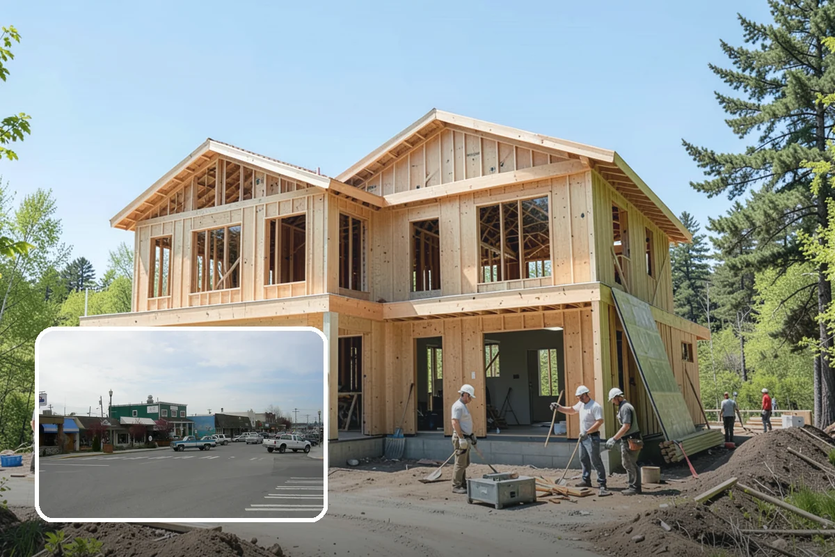 Chair Rail Installation in Stanwood, Snohomish County, WA - Level, continuous lines around the full room