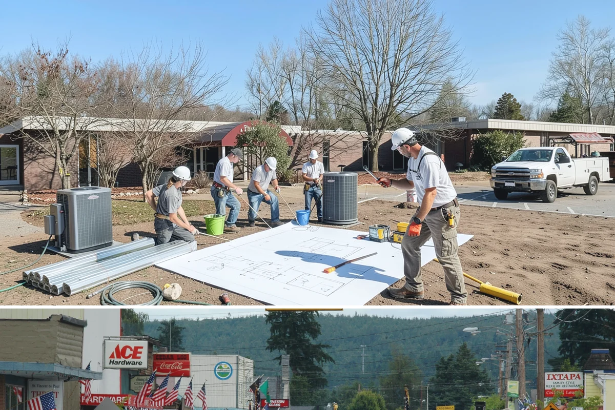 Chimney Construction in Carnation, King County, WA - Chimney masonry cures best in dry weather, so summer and early fall are the preferred build windows.