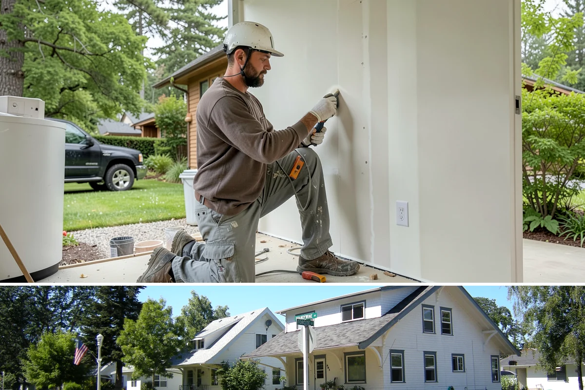 Chimney Construction in DuPont, Pierce County, WA - Chimney masonry cures best in dry weather, so summer and early fall are the preferred build windows.