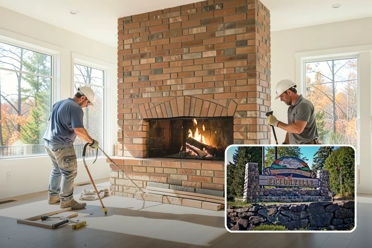 Chimney Construction in Eatonville, Pierce County, WA - Built to fire and building code