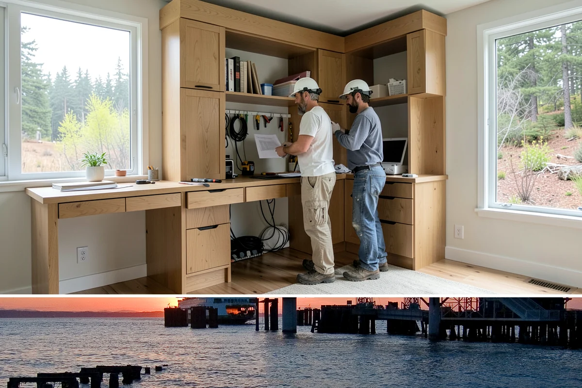 Chimney Construction in Edmonds, Snohomish County, WA - Chimney masonry cures best in dry weather, so summer and early fall are the preferred build windows.