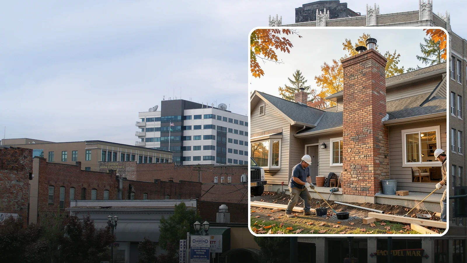 Chimney Construction in Everett, Snohomish County, WA - Code-compliant chimney construction built to draft properly and shed Northwest rain for the long haul.