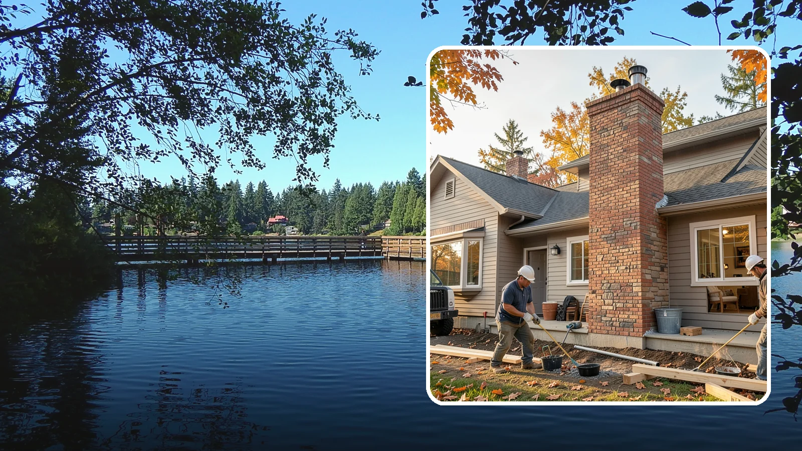 Chimney Construction in Federal Way, King County, WA - Code-compliant chimney construction built to draft properly and shed Northwest rain for the long haul.