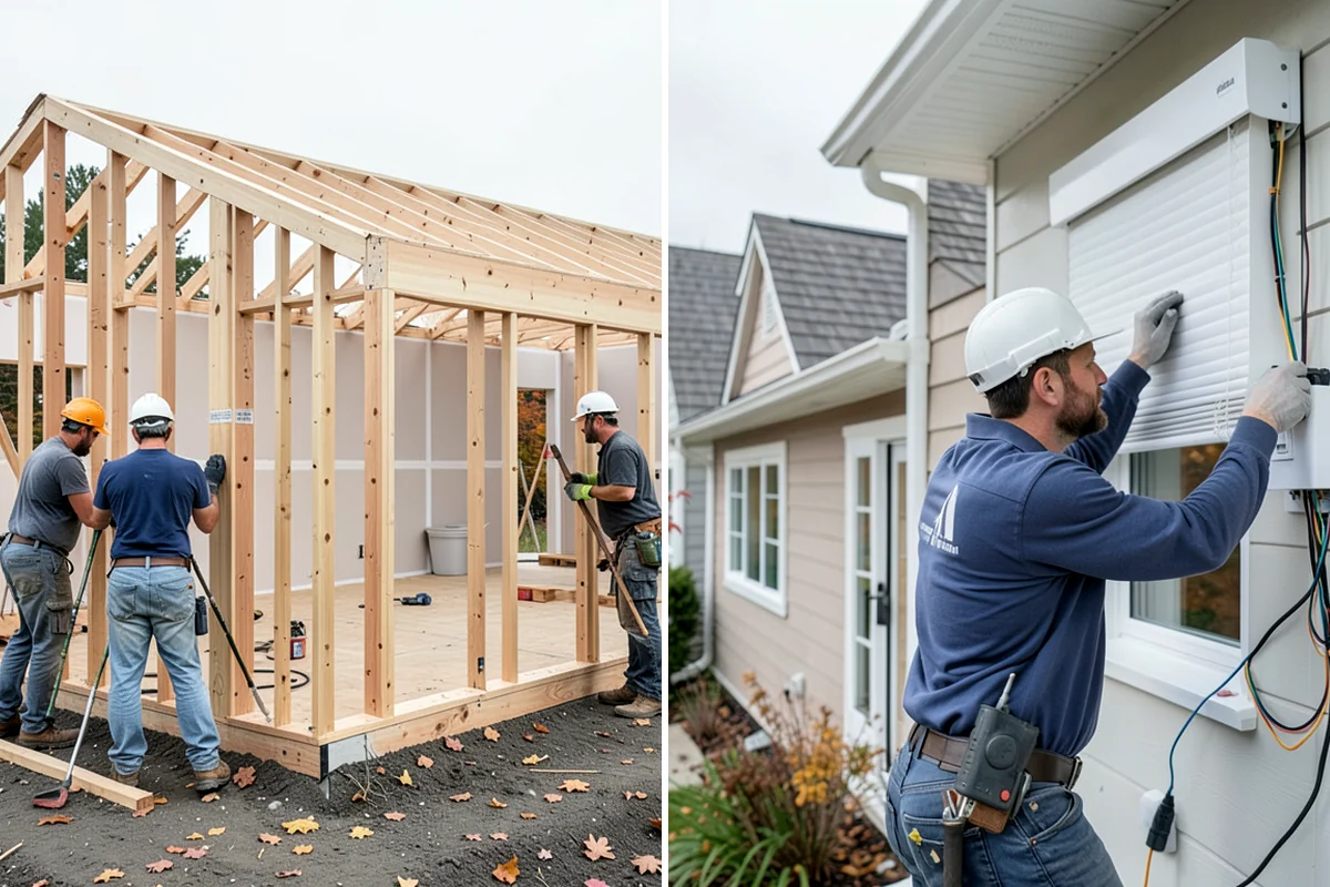 Chimney Construction in Federal Way, King County, WA - Design flue sizing, clearances, and footing
