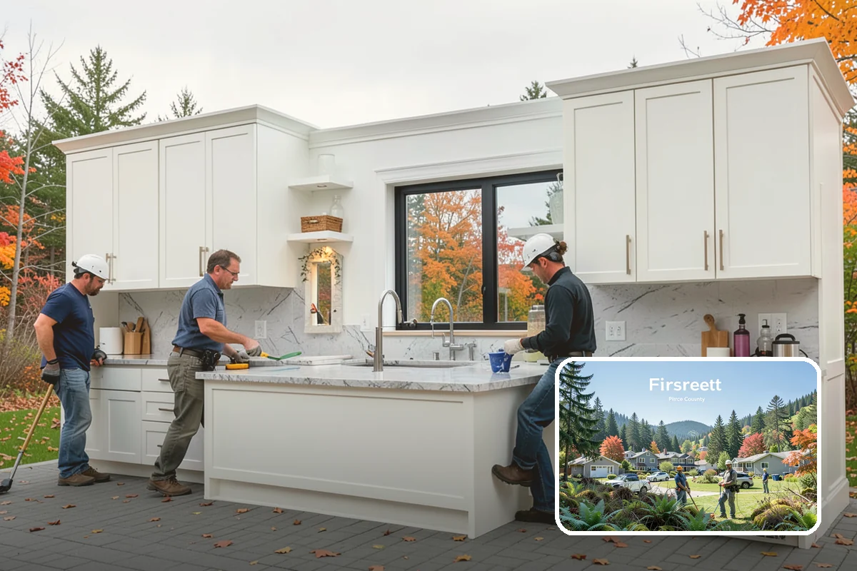 Chimney Construction in Fircrest, Pierce County, WA - Built to fire and building code