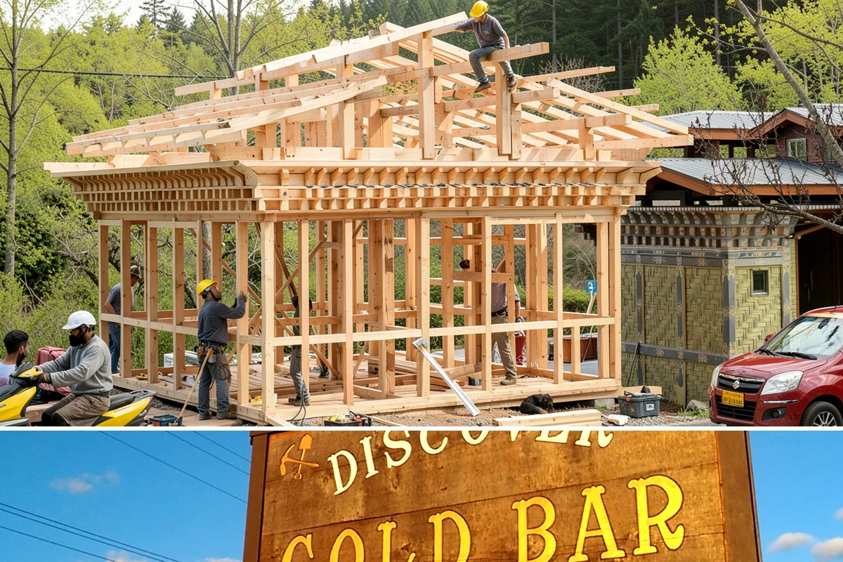 Chimney Construction in Gold Bar, Snohomish County, WA - Chimney masonry cures best in dry weather, so summer and early fall are the preferred build windows.
