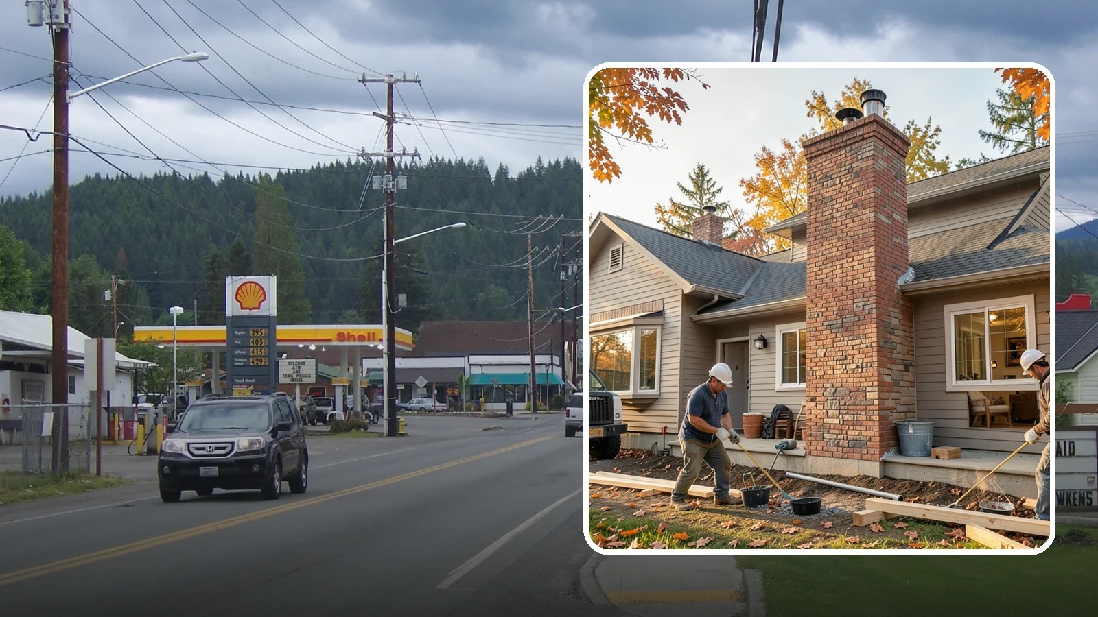 Chimney Construction in Granite Falls, Snohomish County, WA - Code-compliant chimney construction built to draft properly and shed Northwest rain for the long haul.