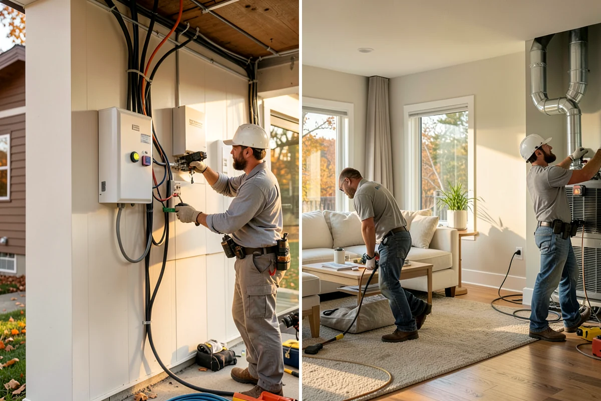 Chimney Construction in Hunts Point, King County, WA - Design flue sizing, clearances, and footing