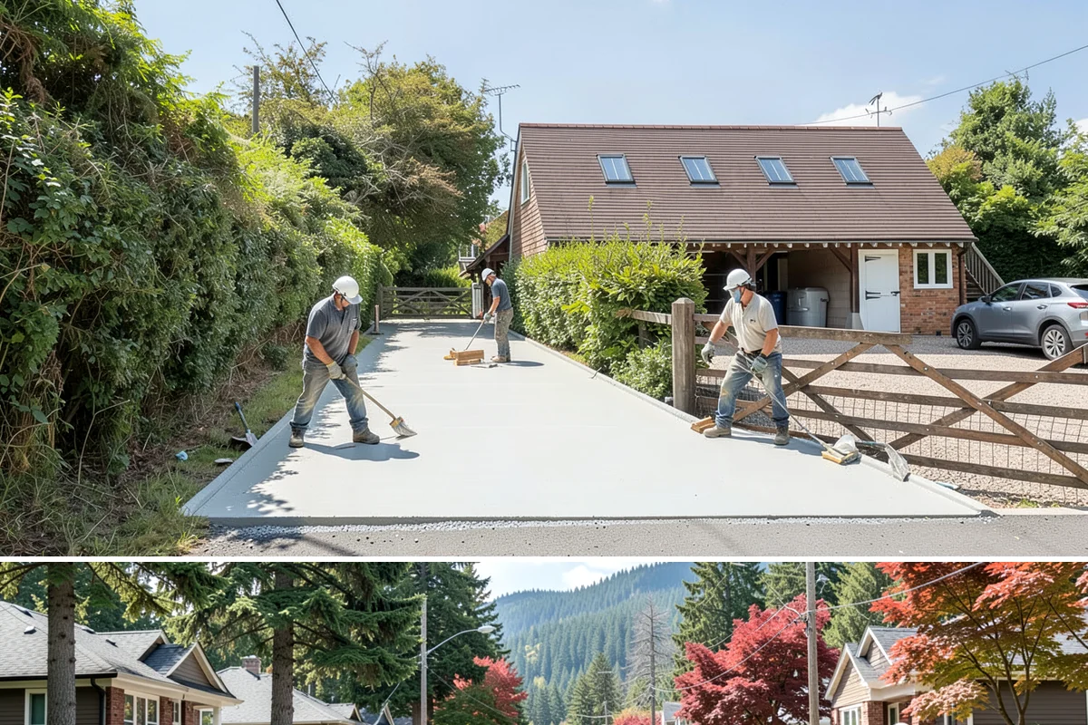 Chimney Construction in Hunts Point, King County, WA - Chimney masonry cures best in dry weather, so summer and early fall are the preferred build windows.