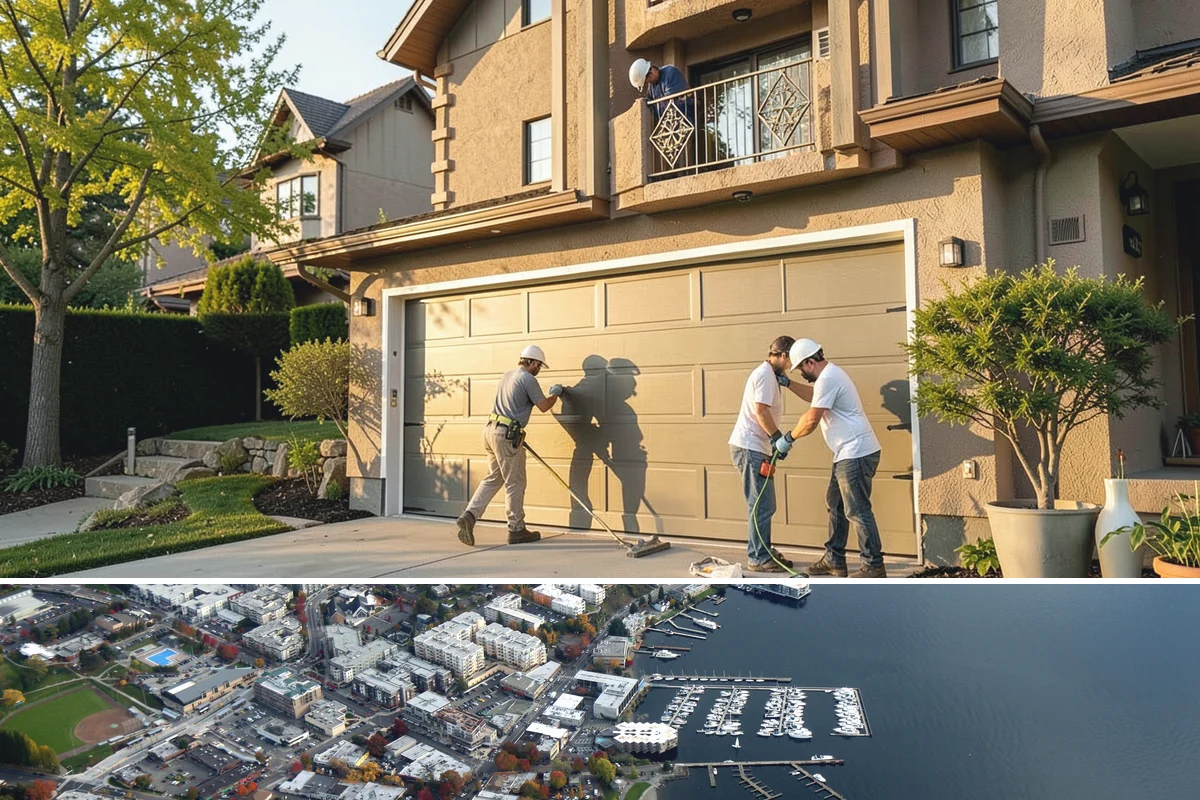 Chimney Construction in Kirkland, King County, WA - Chimney masonry cures best in dry weather, so summer and early fall are the preferred build windows.