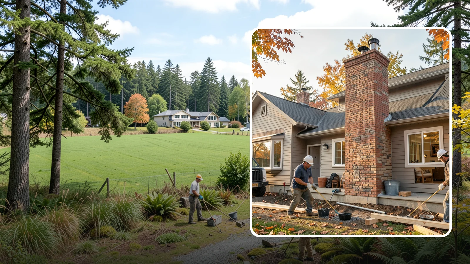 Chimney Construction in Lyman, Skagit County, WA - Code-compliant chimney construction built to draft properly and shed Northwest rain for the long haul.