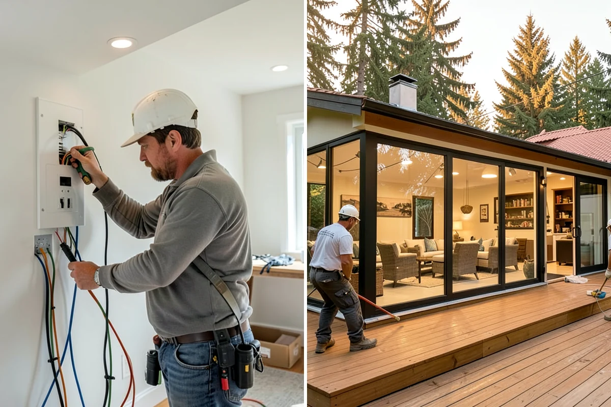 Chimney Construction in Lyman, Skagit County, WA - Design flue sizing, clearances, and footing