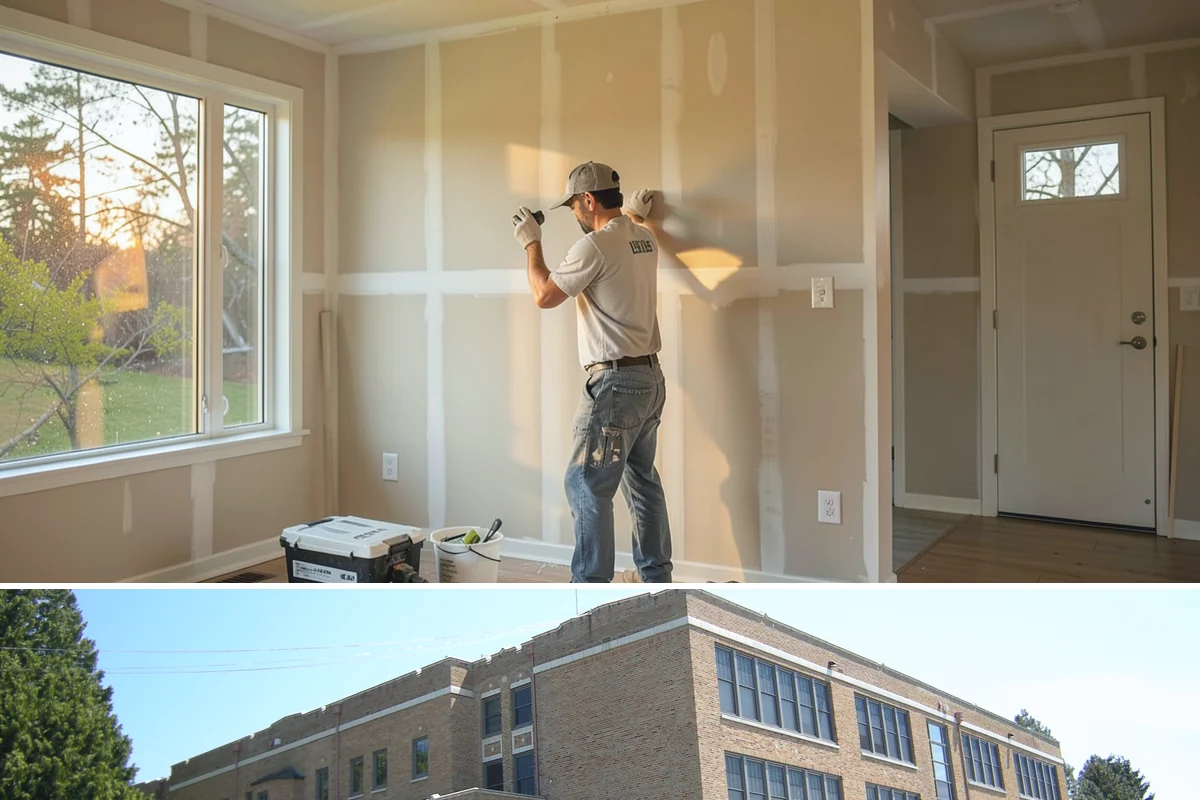 Chimney Construction in Maple Valley, King County, WA - Chimney masonry cures best in dry weather, so summer and early fall are the preferred build windows.