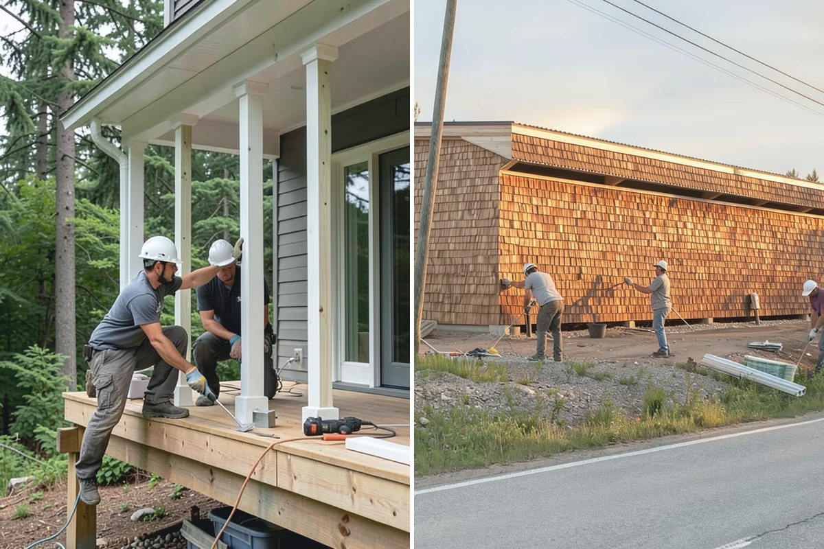 Chimney Construction in Marysville, Snohomish County, WA - Design flue sizing, clearances, and footing