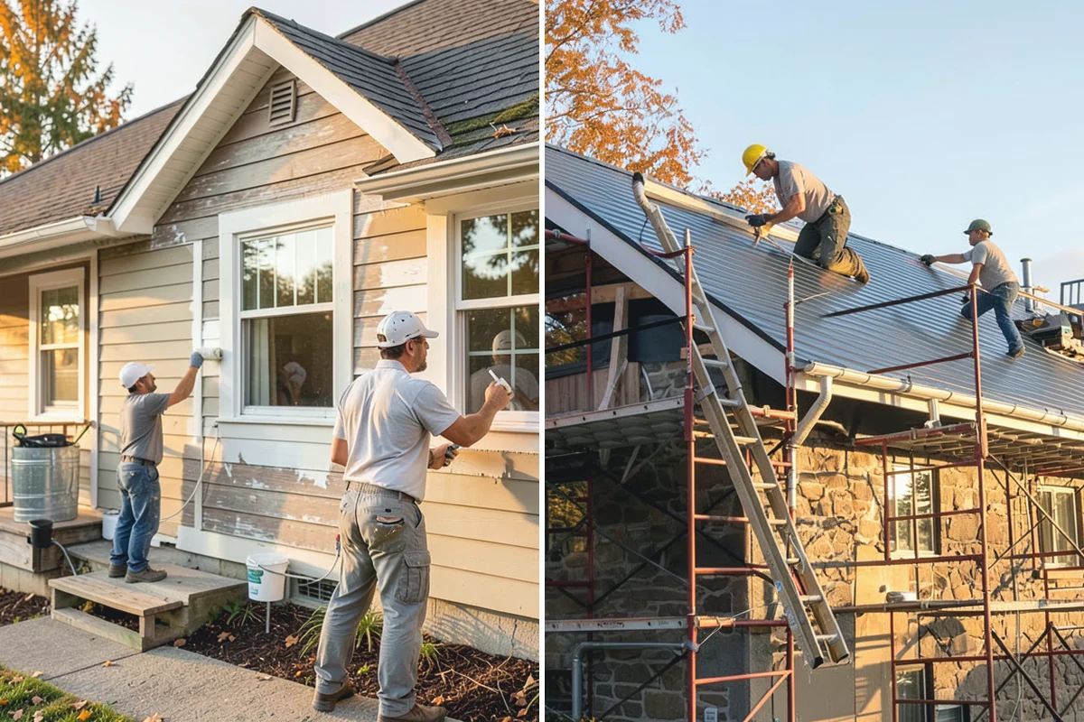 Chimney Construction in Medina, King County, WA - Design flue sizing, clearances, and footing