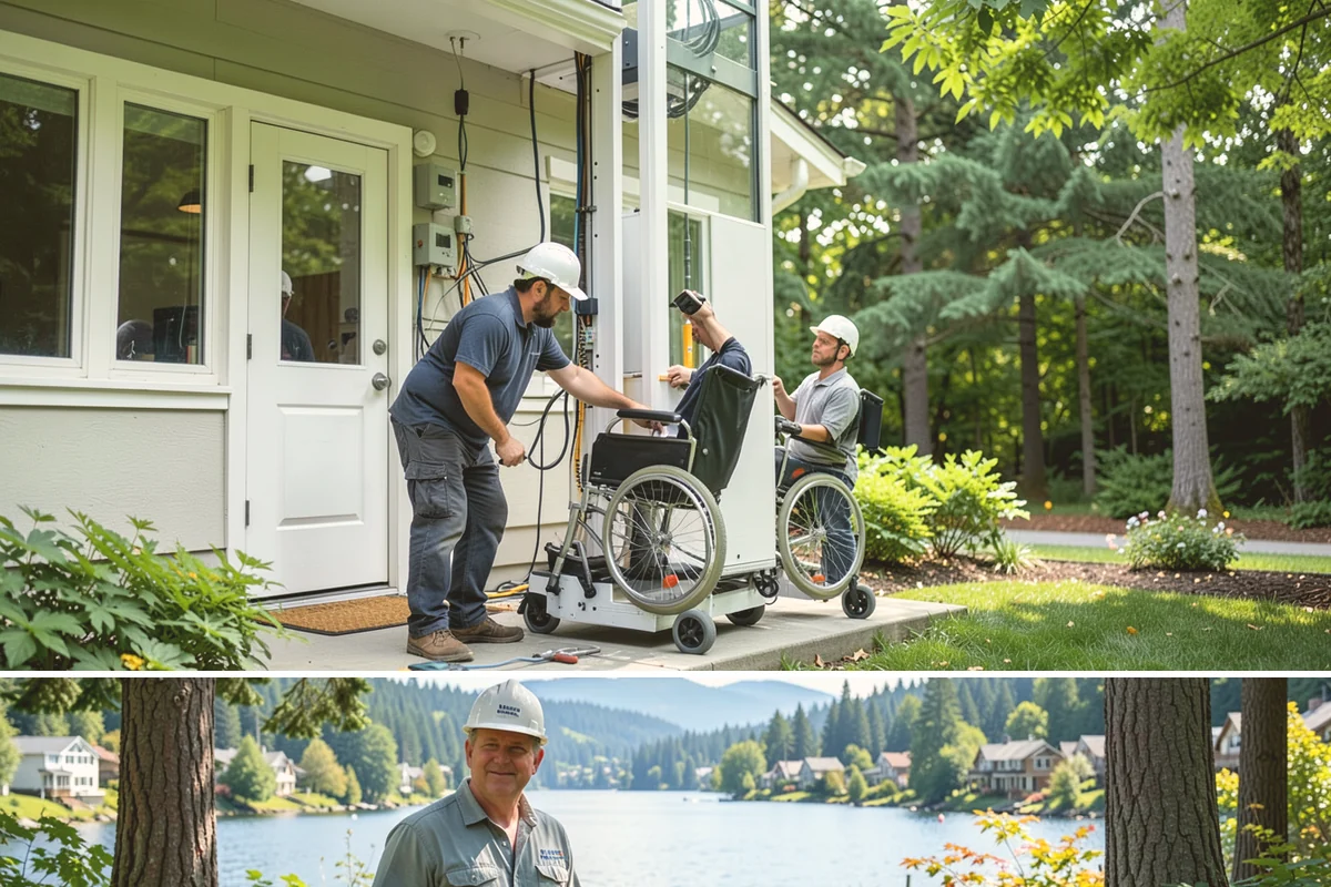 Chimney Construction in Milton, King County, WA - Chimney masonry cures best in dry weather, so summer and early fall are the preferred build windows.
