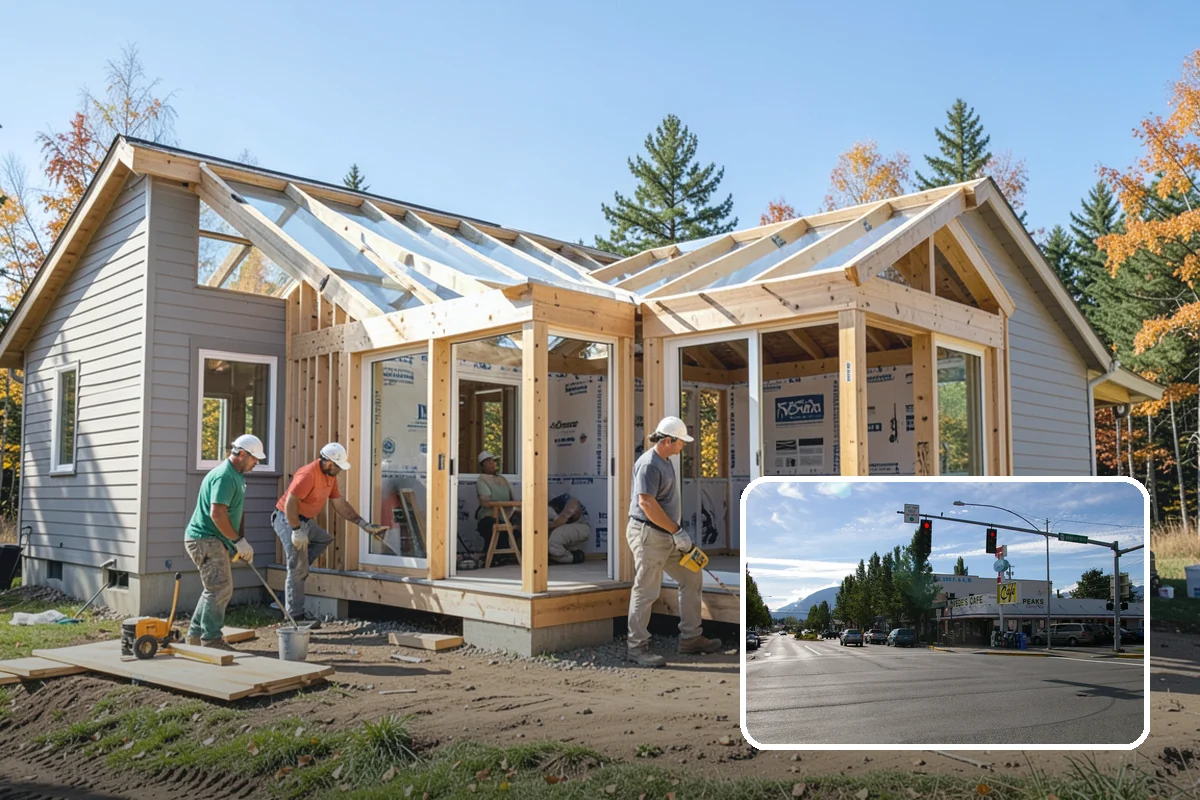 Chimney Construction in North Bend, King County, WA - Built to fire and building code