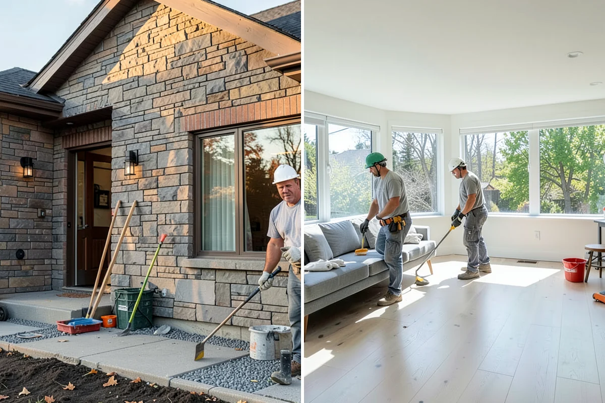 Chimney Construction in Pacific, King County, WA - Design flue sizing, clearances, and footing
