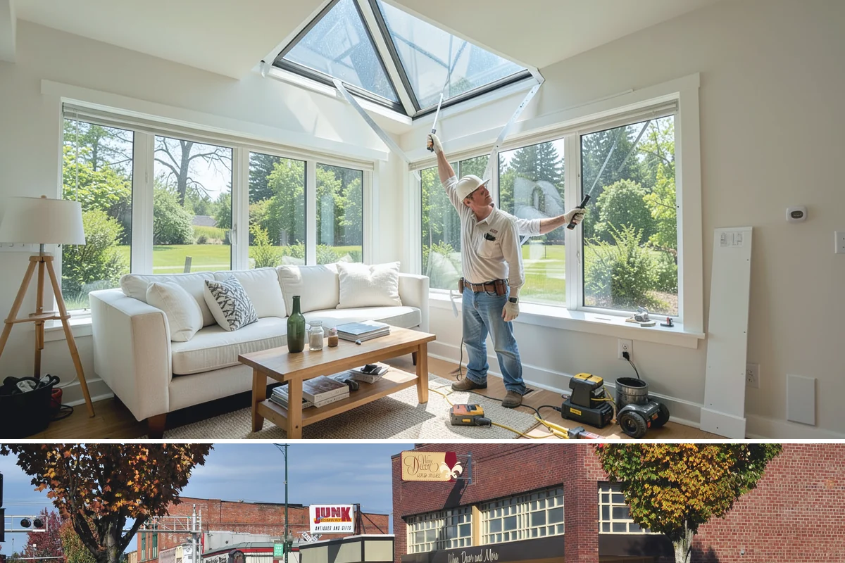 Chimney Construction in Puyallup, Pierce County, WA - Chimney masonry cures best in dry weather, so summer and early fall are the preferred build windows.