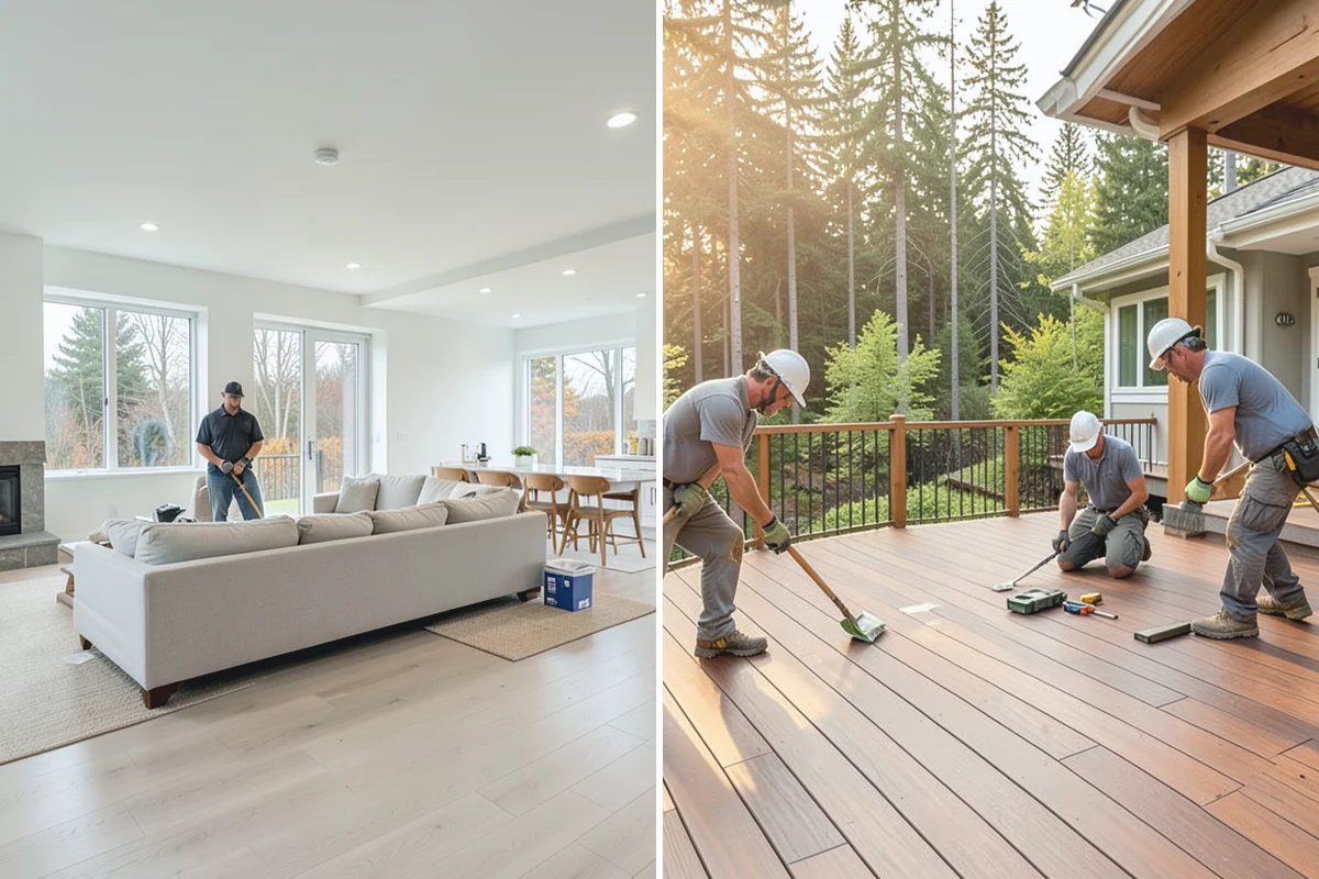 Chimney Construction in Roy, Pierce County, WA - Design flue sizing, clearances, and footing