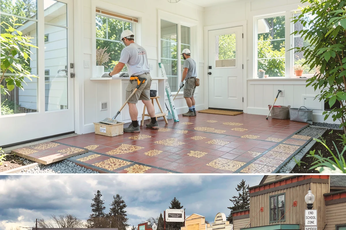 Chimney Construction in Roy, Pierce County, WA - Chimney masonry cures best in dry weather, so summer and early fall are the preferred build windows.