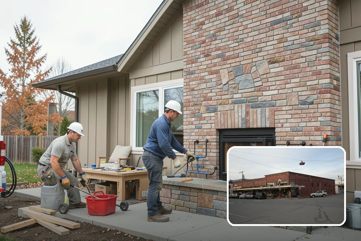 Chimney Construction in Sedro-Woolley, Skagit County, WA - Built to fire and building code