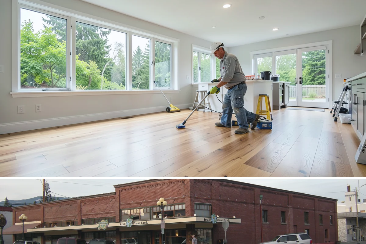 Chimney Construction in Sedro-Woolley, Skagit County, WA - Chimney masonry cures best in dry weather, so summer and early fall are the preferred build windows.