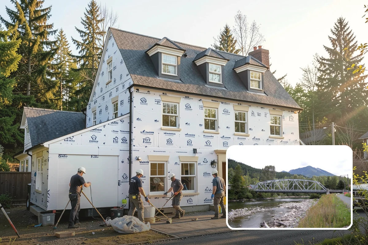 Chimney Construction in Skykomish, King County, WA - Built to fire and building code