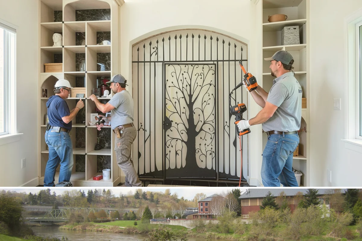 Chimney Construction in Tukwila, King County, WA - Chimney masonry cures best in dry weather, so summer and early fall are the preferred build windows.