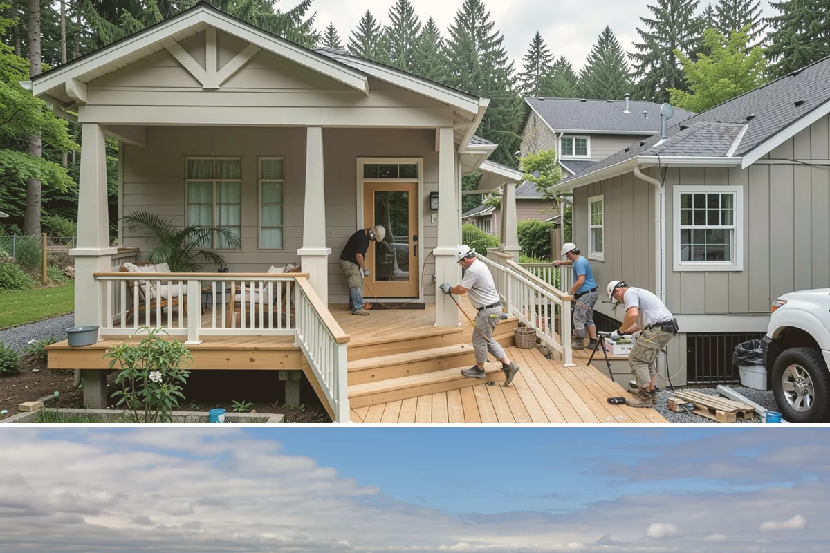 Chimney Construction in University Place, Pierce County, WA - Chimney masonry cures best in dry weather, so summer and early fall are the preferred build windows.