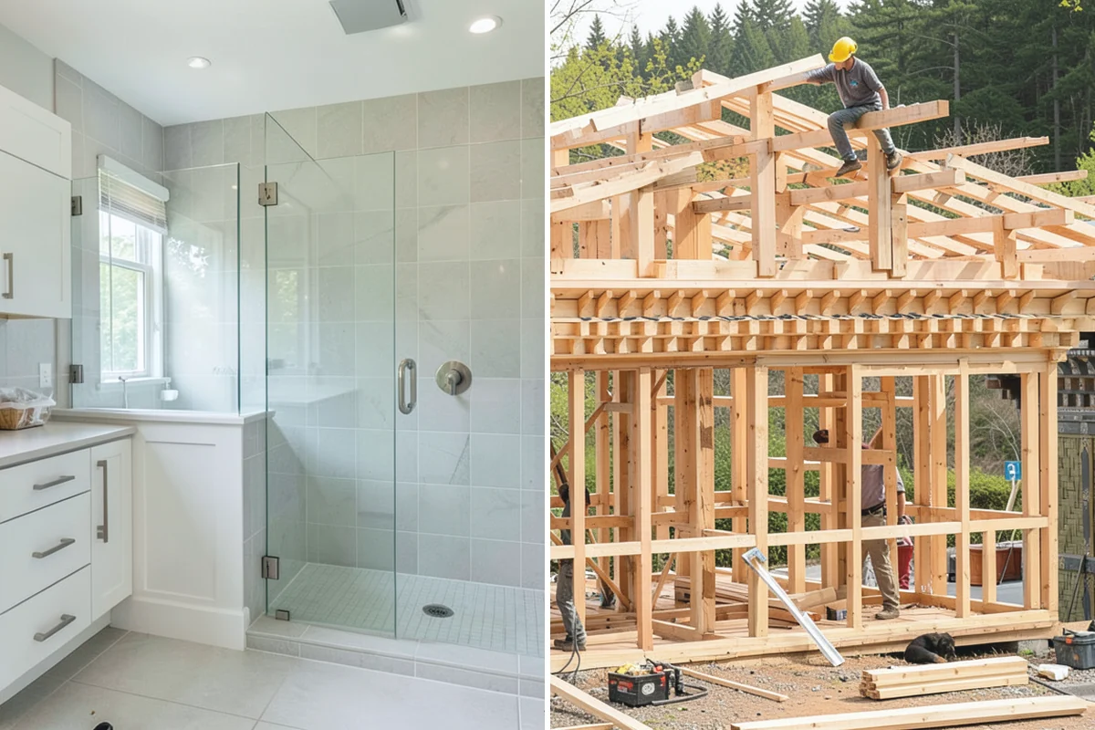 Chimney Construction in Wilkeson, Pierce County, WA - Design flue sizing, clearances, and footing