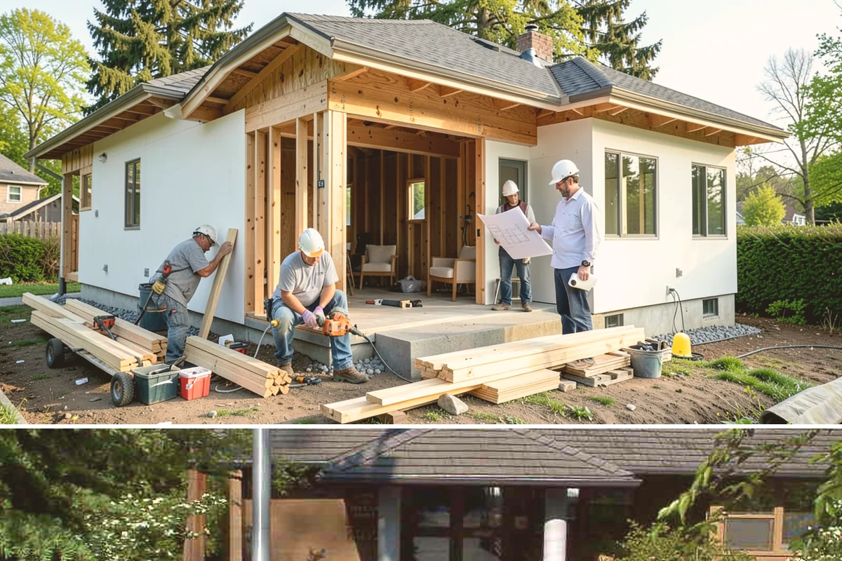 Chimney Construction in Yarrow Point, King County, WA - Chimney masonry cures best in dry weather, so summer and early fall are the preferred build windows.